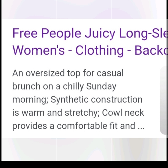 New Free People long sleeve tops - Picture 16 of 16